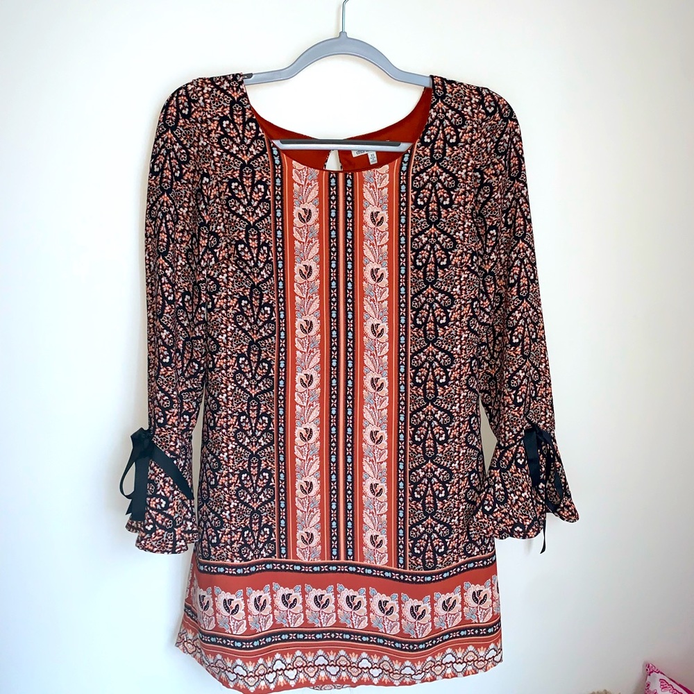 Charlotte Russe, size XS, adorable orange dress